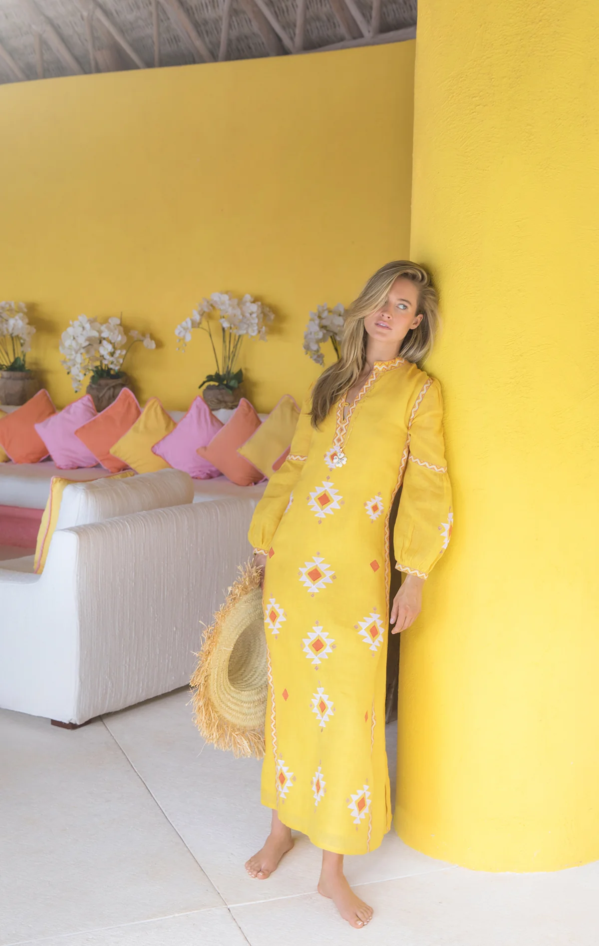 Amber Majorelle Kaftan - Image 4