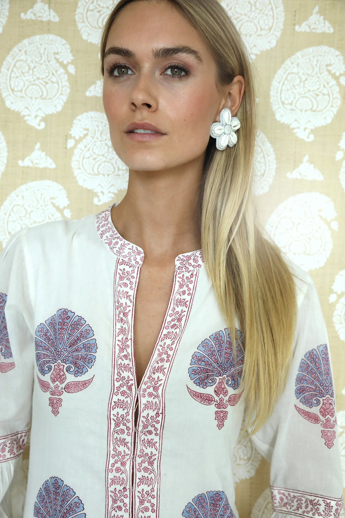 Amethyst Medallion Kaftan - Image 4