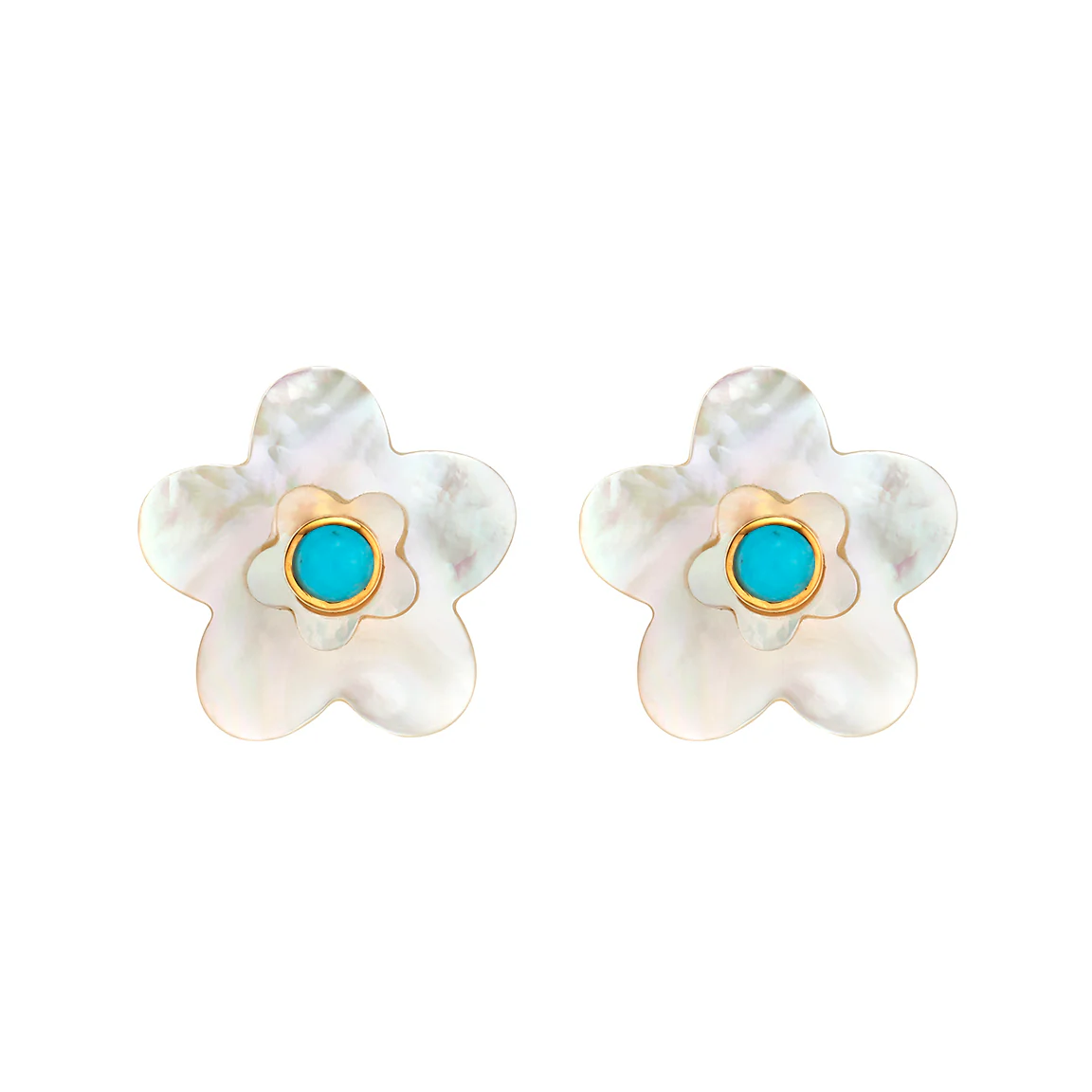 Azalea Stacked Stud - TQ - Image 4