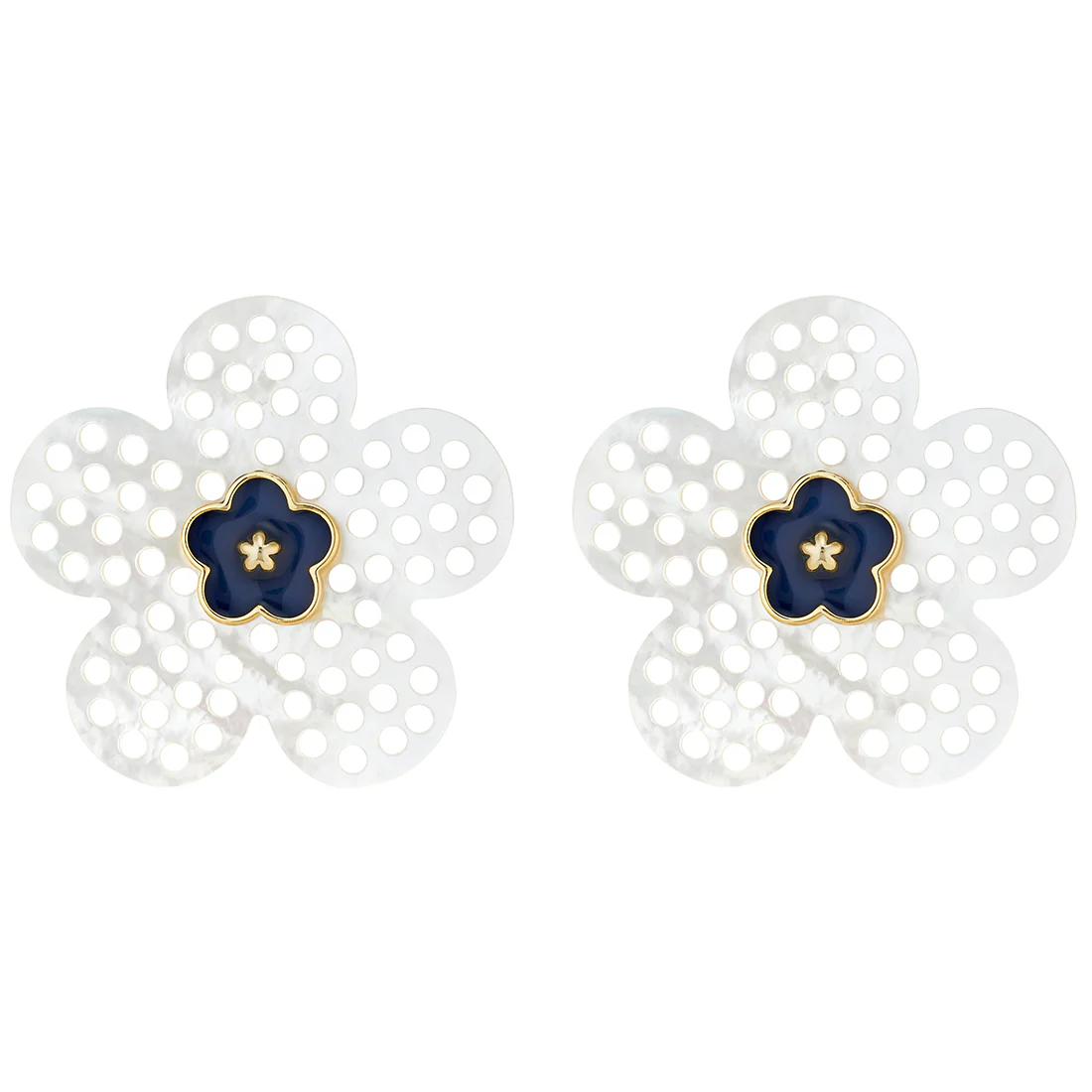 Brigitta Stud - Navy