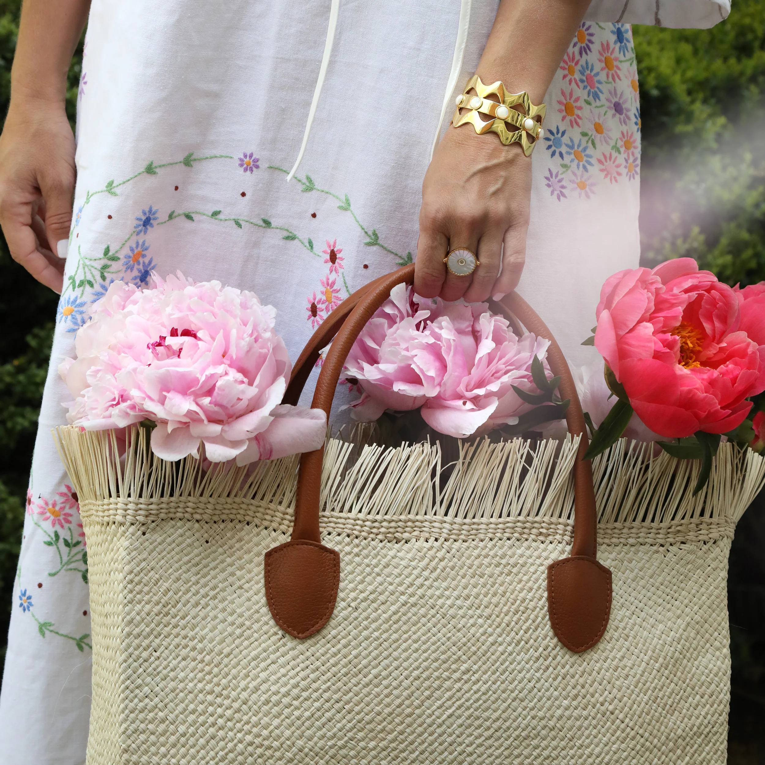 Cabana Tote - Saddle - Image 3