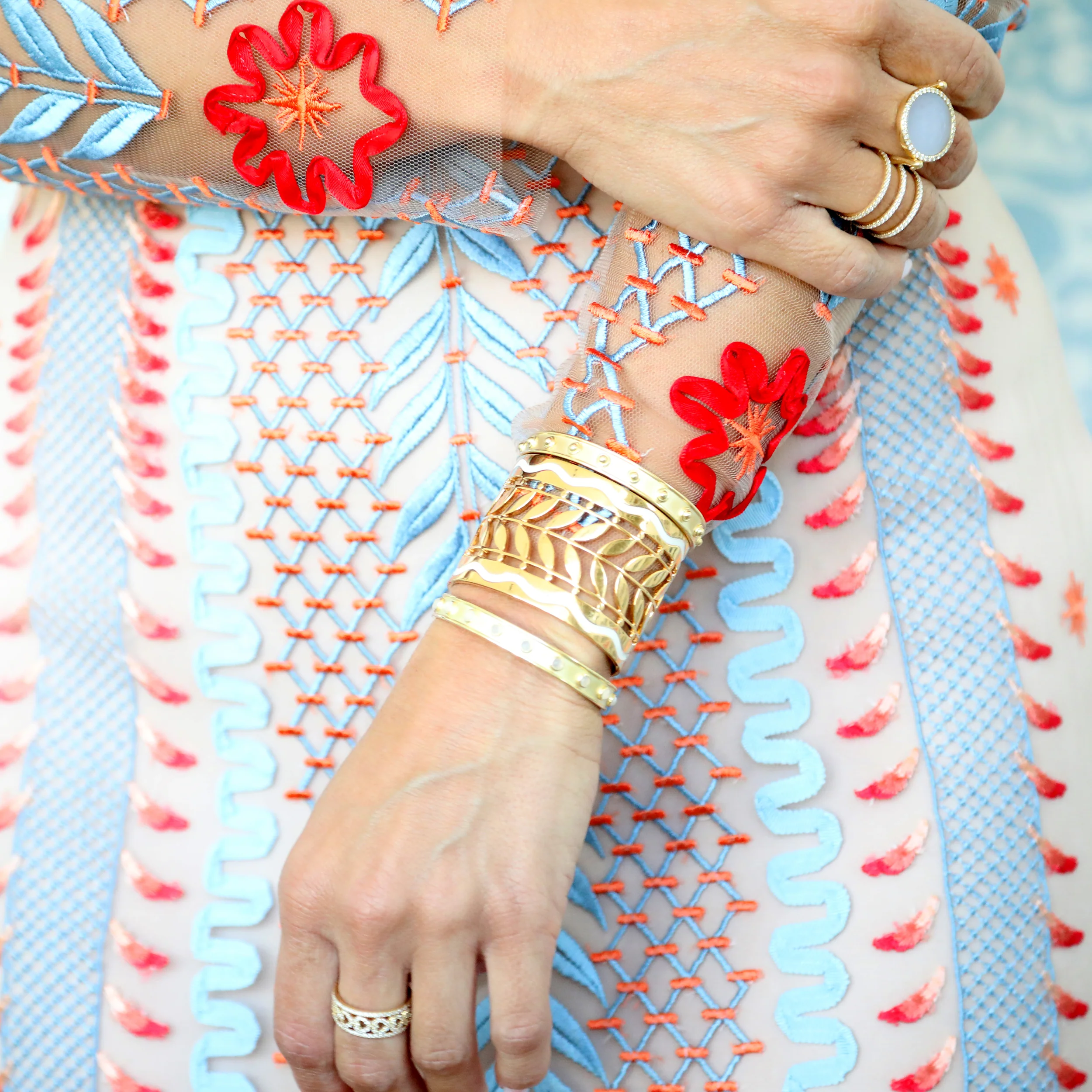 Cala Cuff - Ivory - Image 5