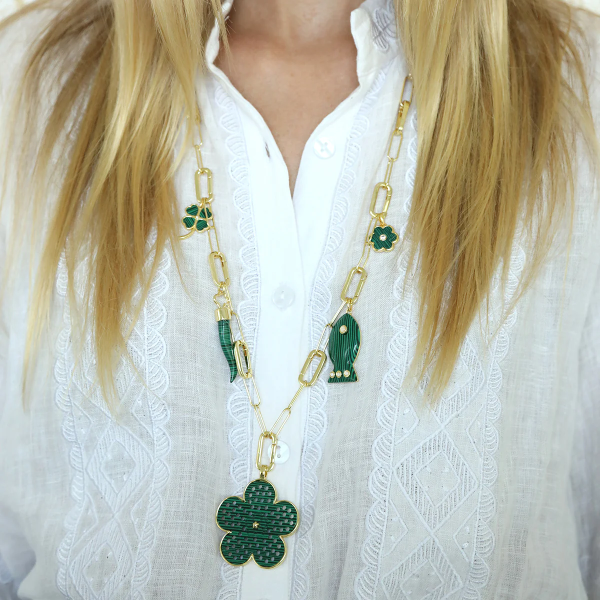 Charm Link Chain - 30" - Image 3