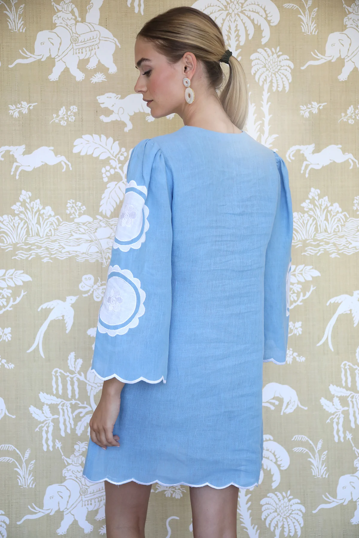 Cornflower Alice Mini Dress - Image 3