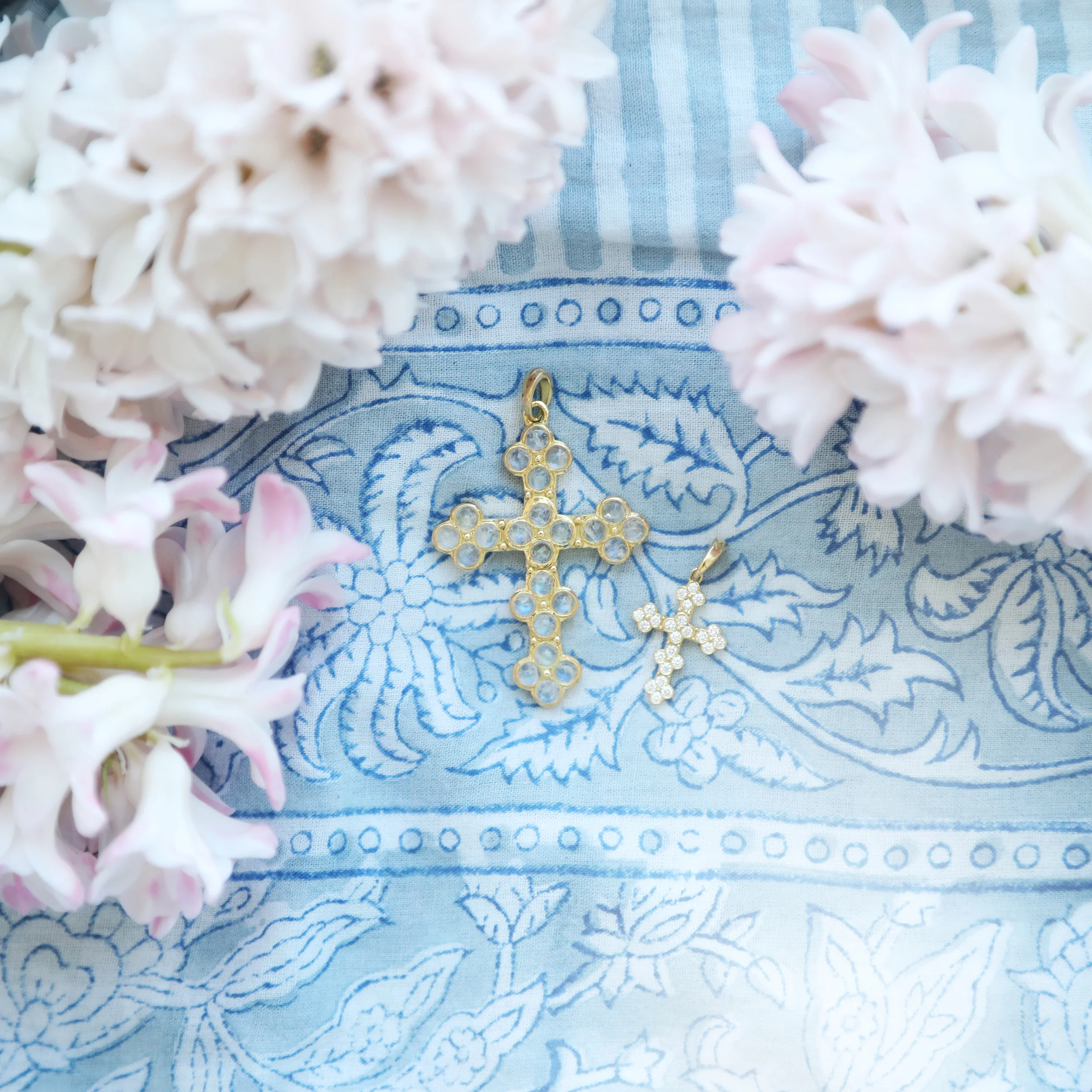 Diamond Cross Charm - Image 3