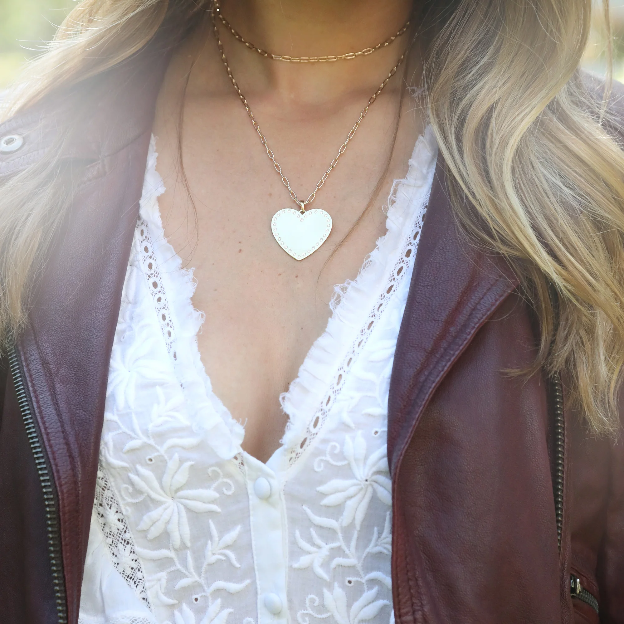 Diamond Heart Charm - Image 3
