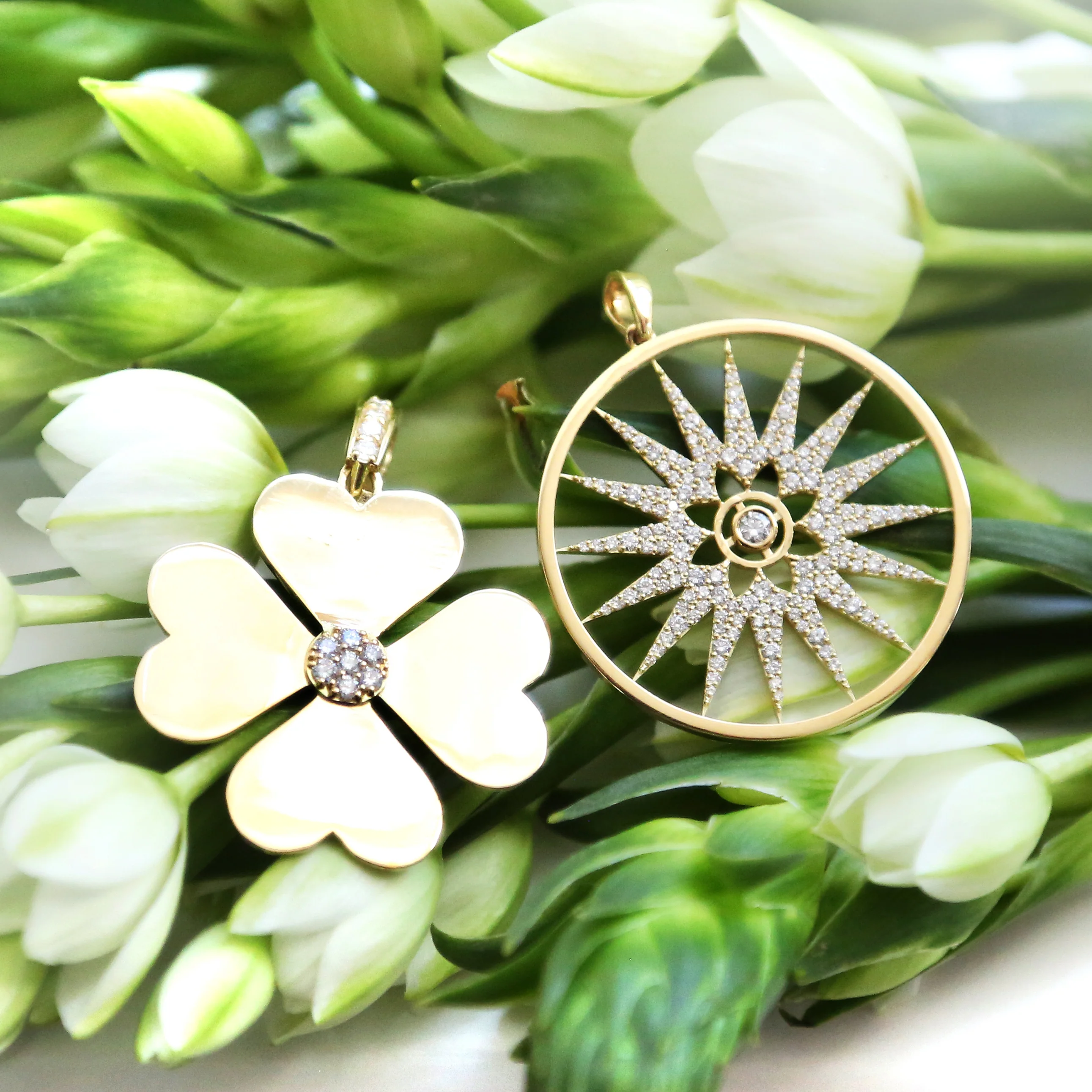 Diamond Heart Clover Small - Image 2