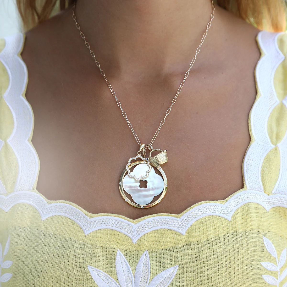Diamond Lily Pendant - Image 2