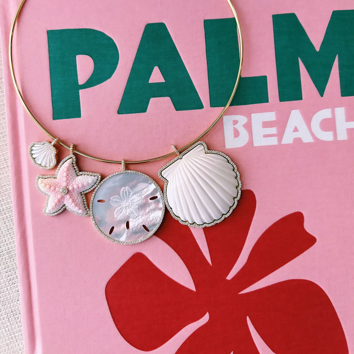Diamond Sankaty Scallop Charm - Image 4