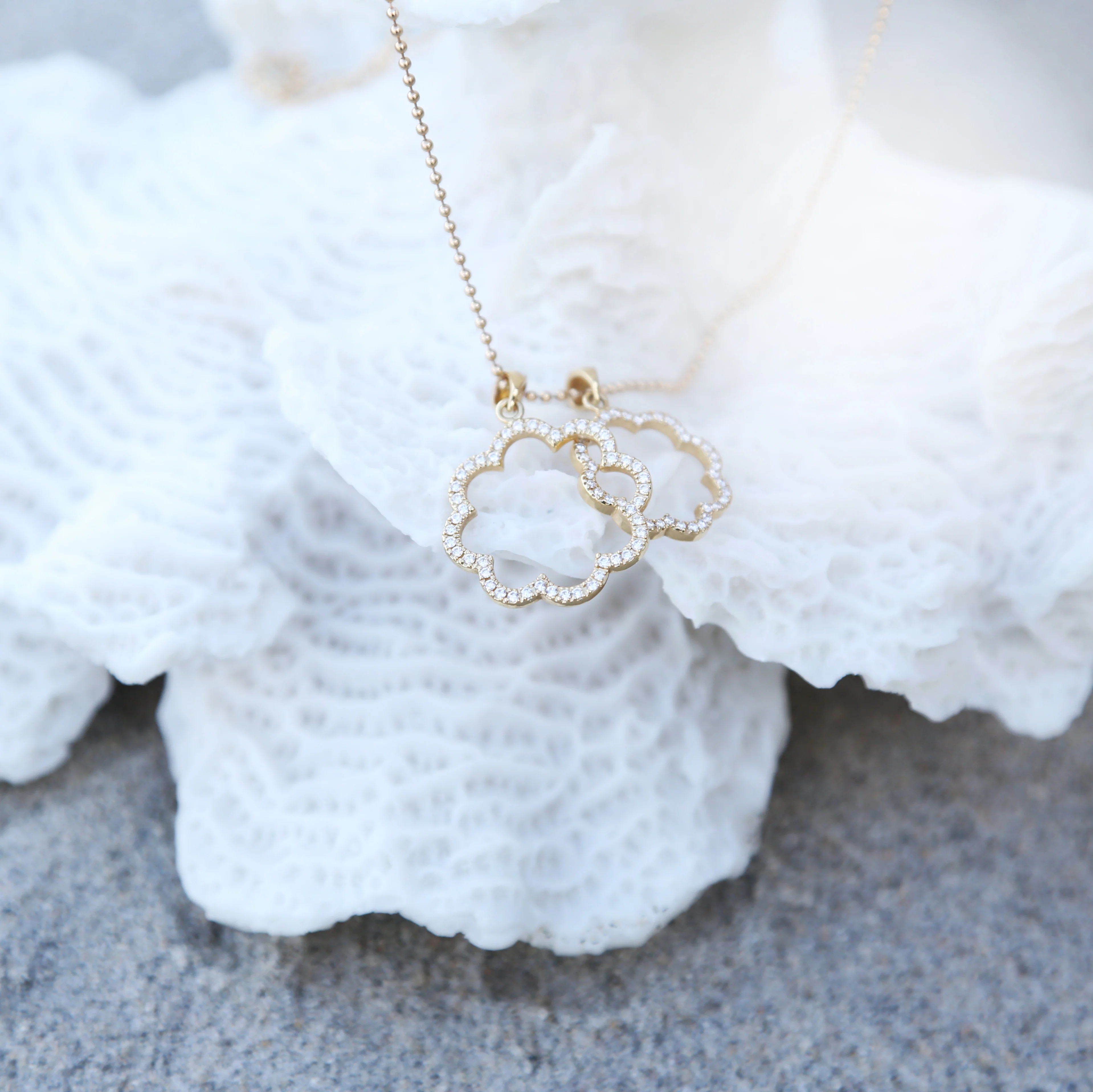 Diamond Scallop Charm - Image 3