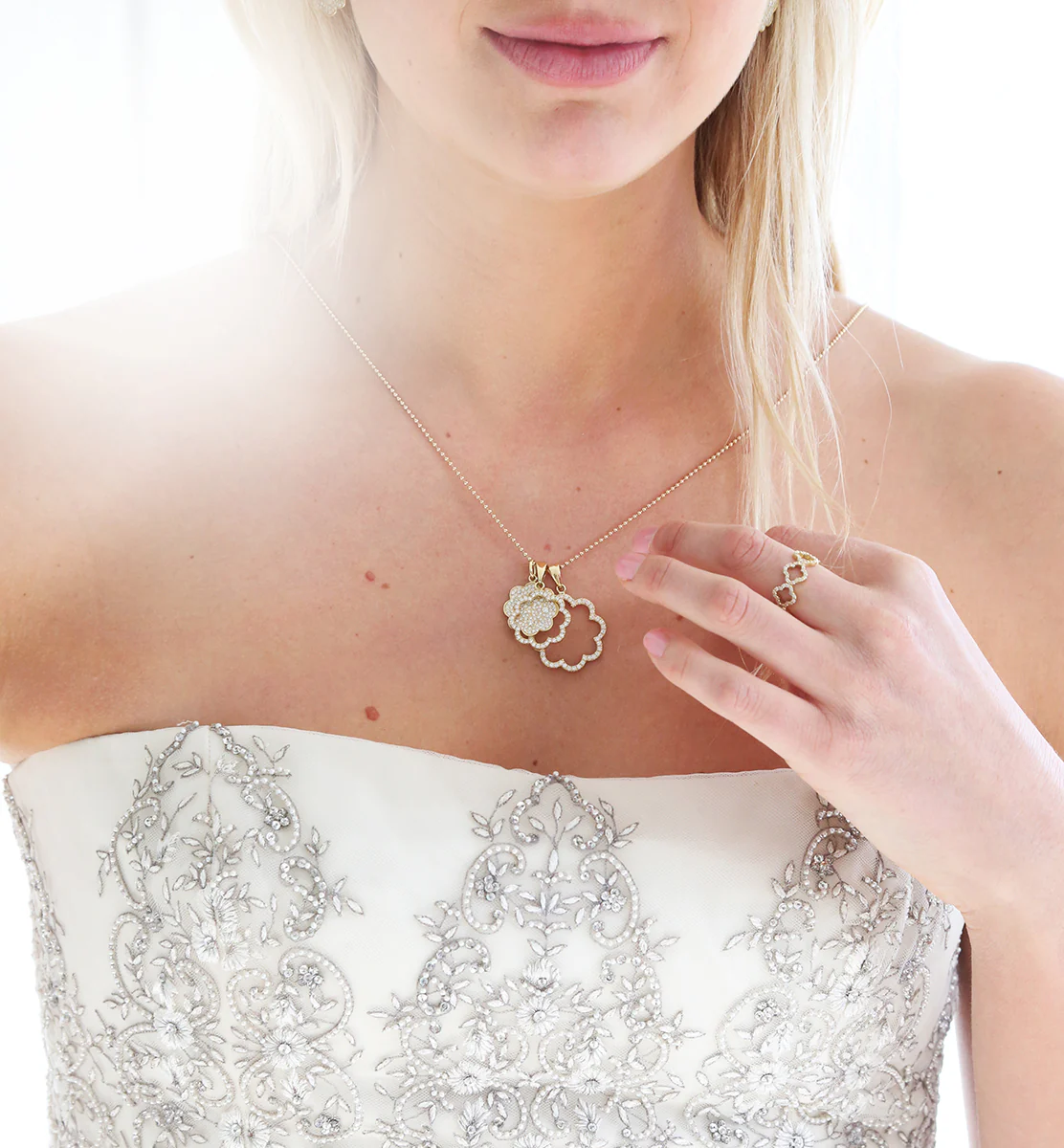 Diamond Scallop Charm SM - Image 5