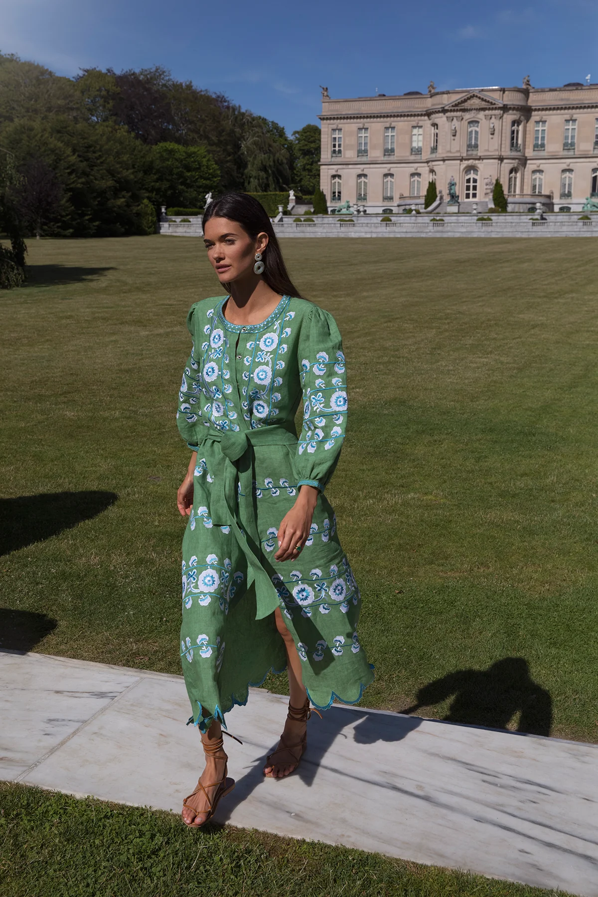 Emerald Lucia Dress - Image 3