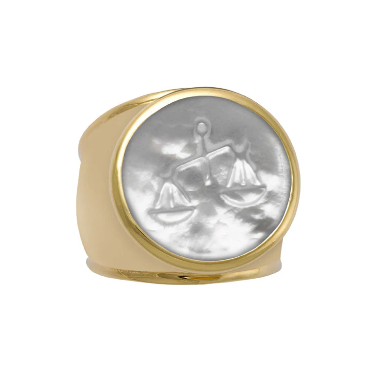 Gold Zodiac Ring - Image 10