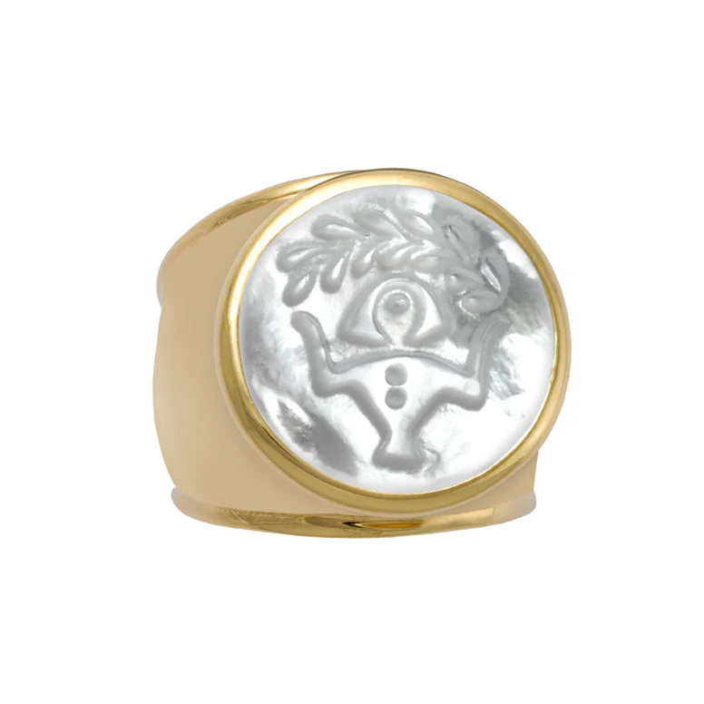Gold Zodiac Ring - Image 16