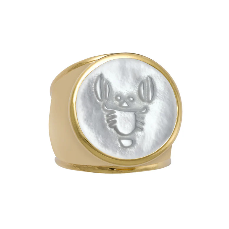 Gold Zodiac Ring - Image 6