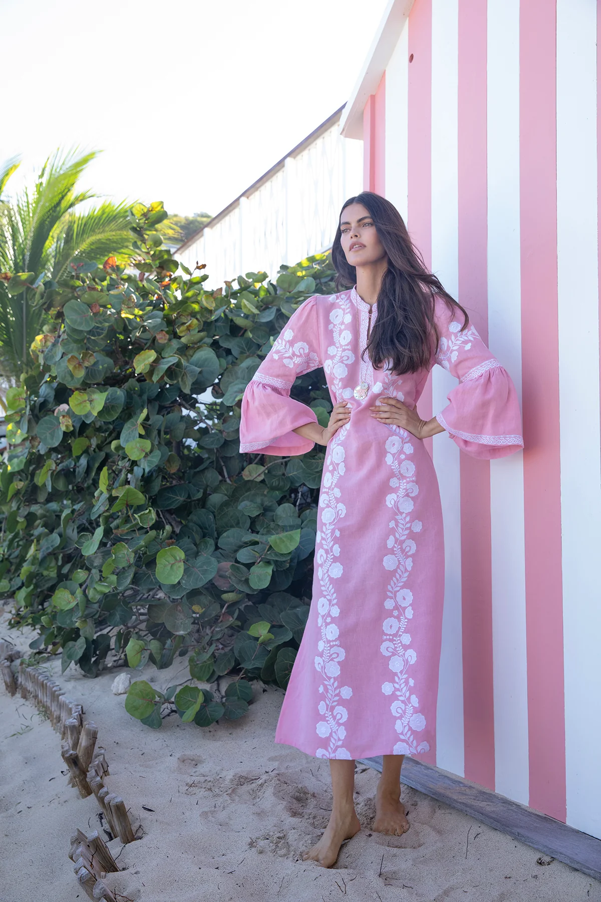 Hibiscus Margaux Kaftan - Image 3
