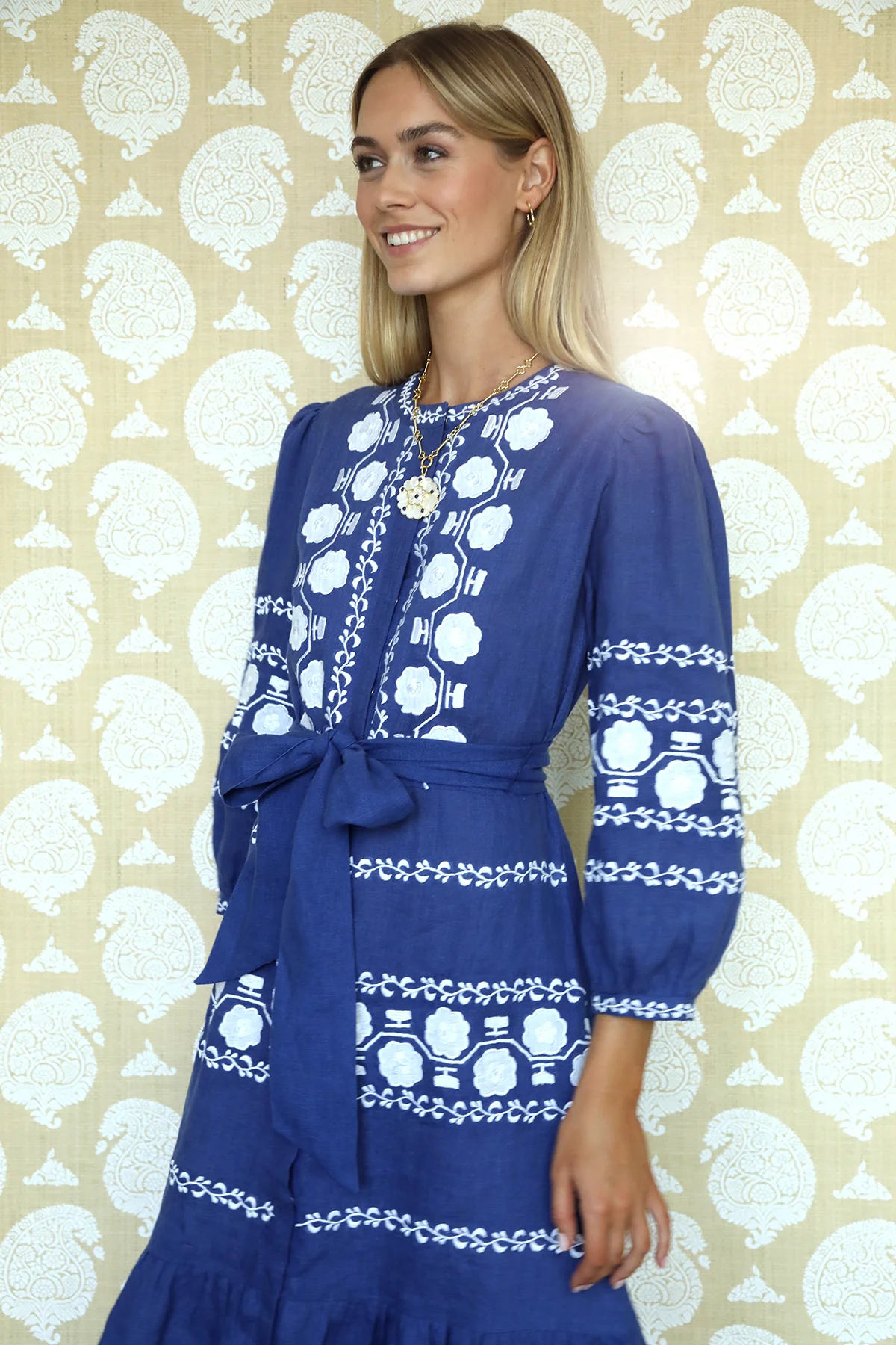 Indigo Charlotte Dress - Image 3