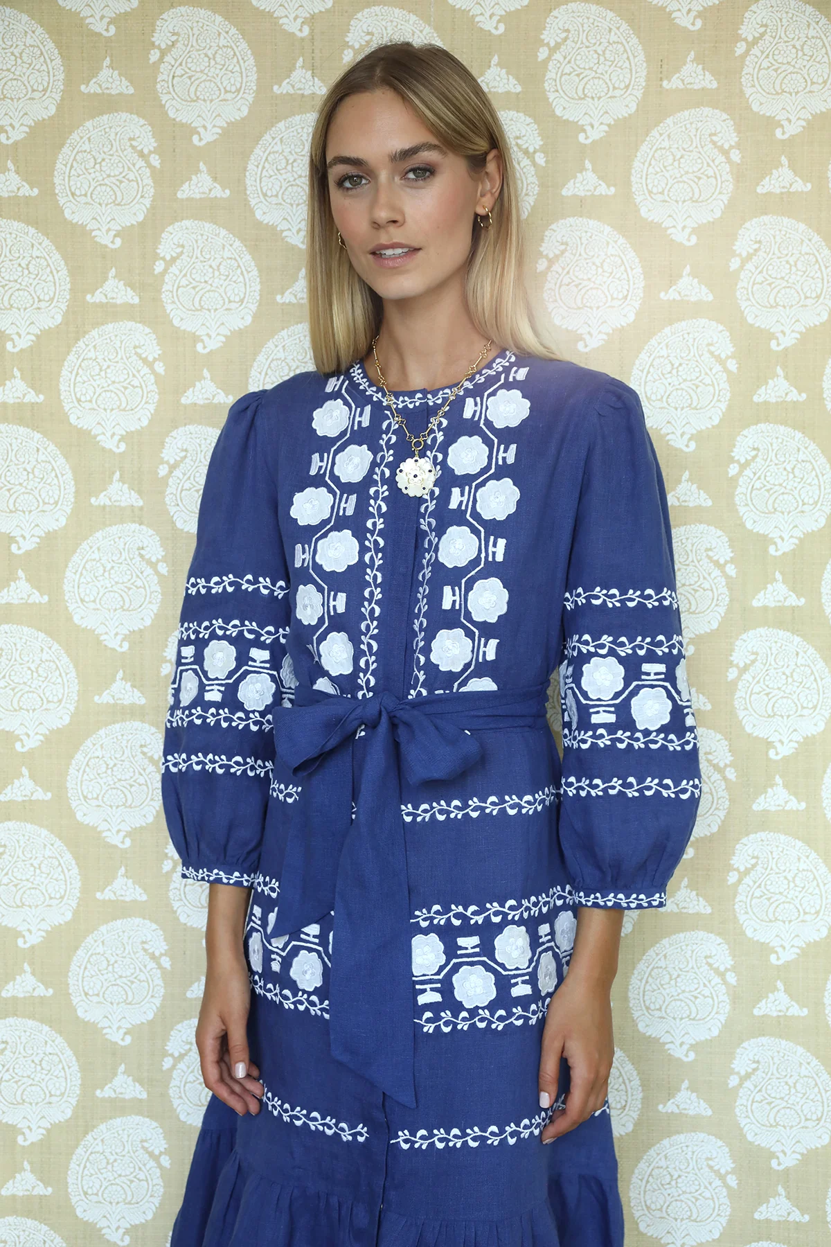 Indigo Charlotte Dress - Image 4
