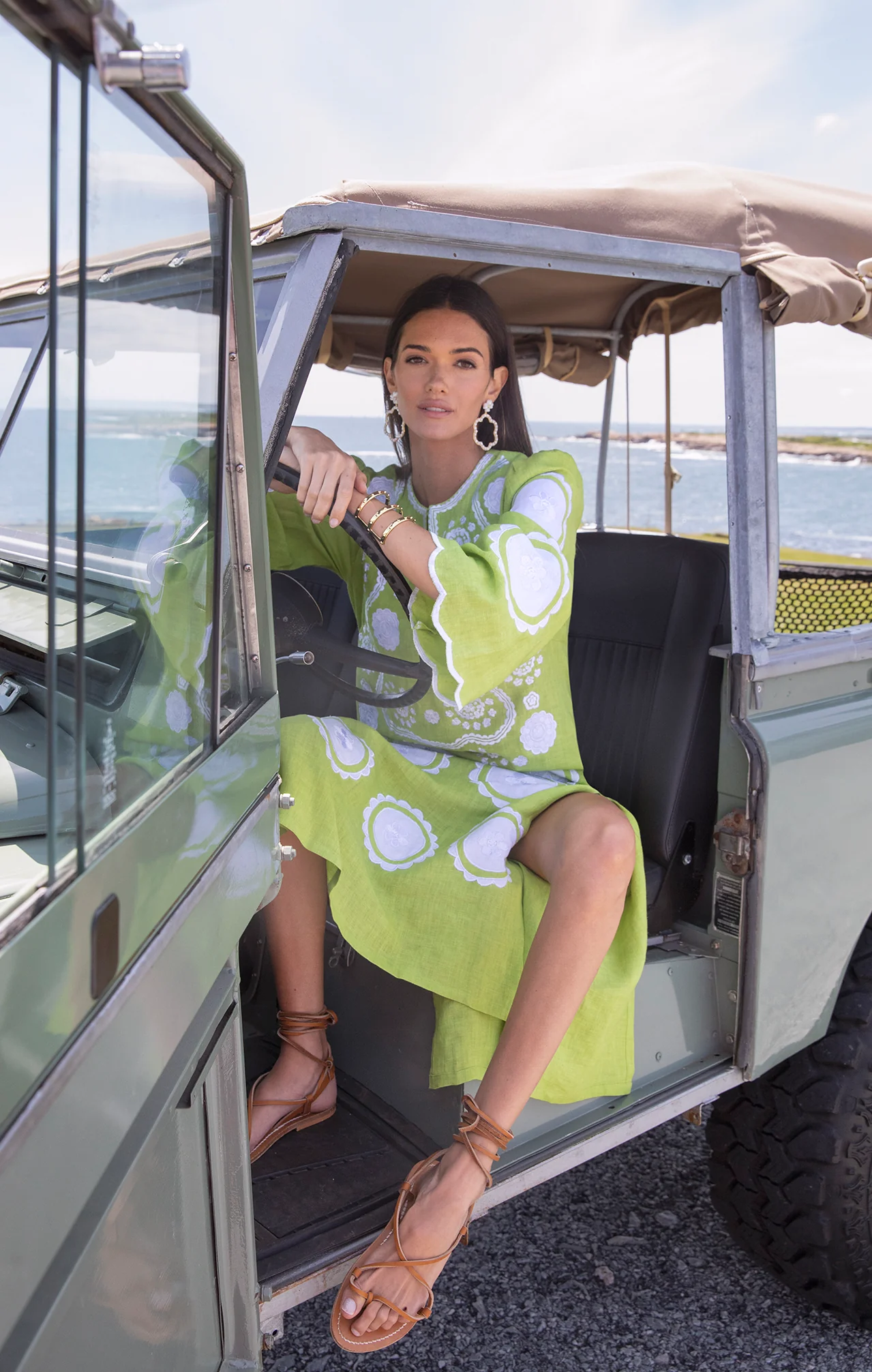 Lime Alice Kaftan - Image 4