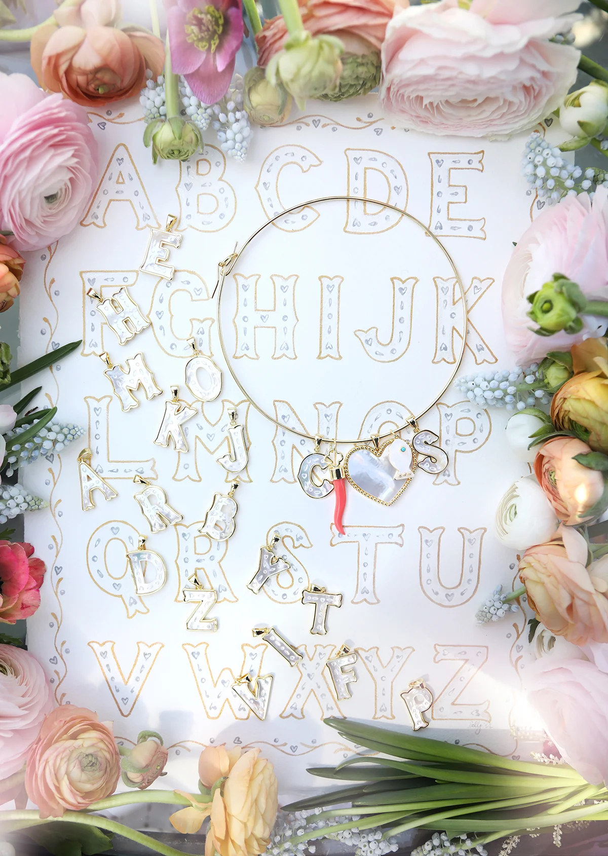 Mini Letter Charm - Image 11
