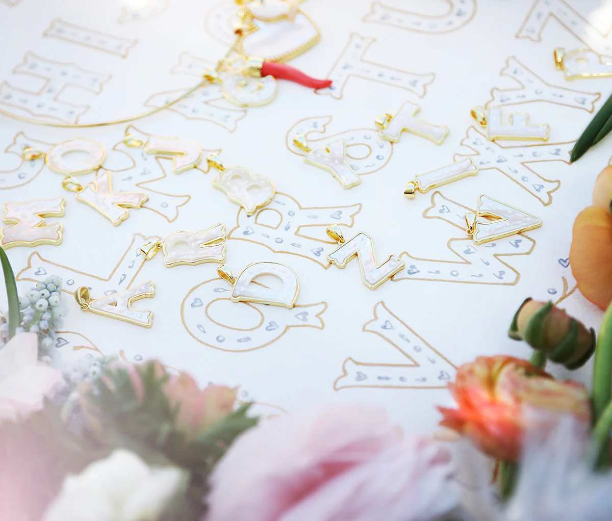 Mini Letter Charm - Image 12