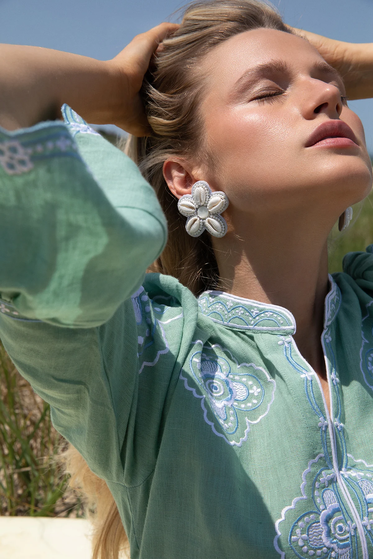 Mint Willow Mini Dress - Image 5