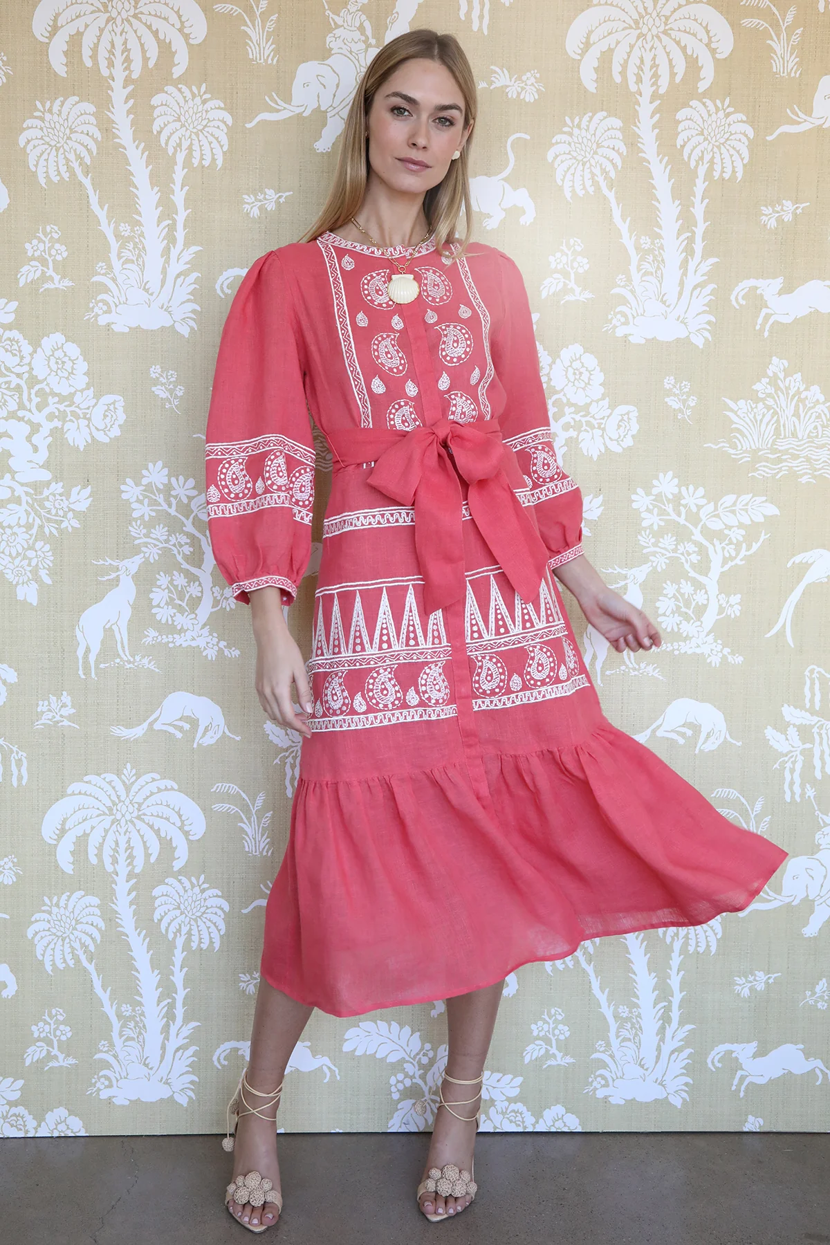 Nantucket Red India Dress - Image 3