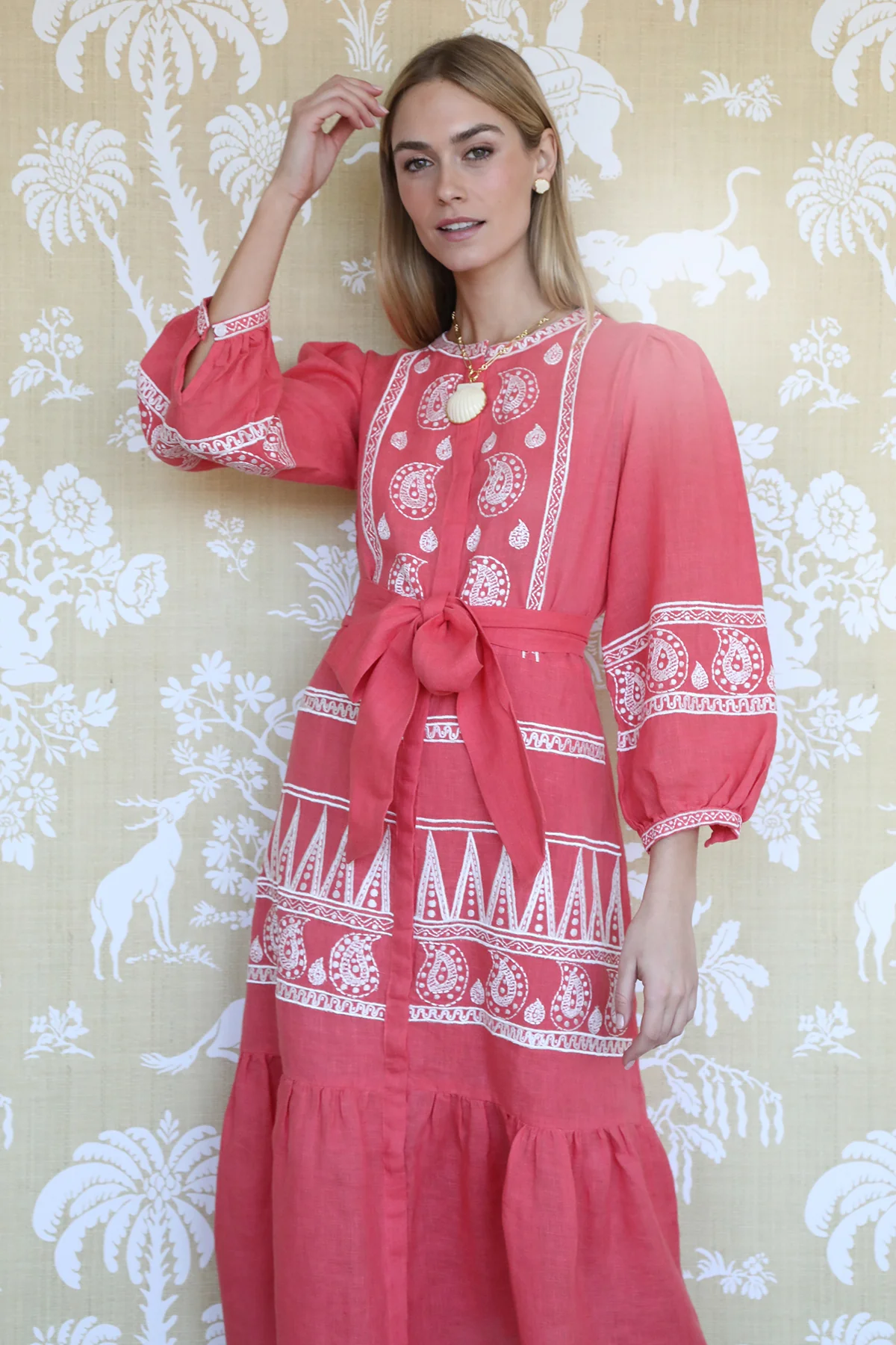Nantucket Red India Dress - Image 4