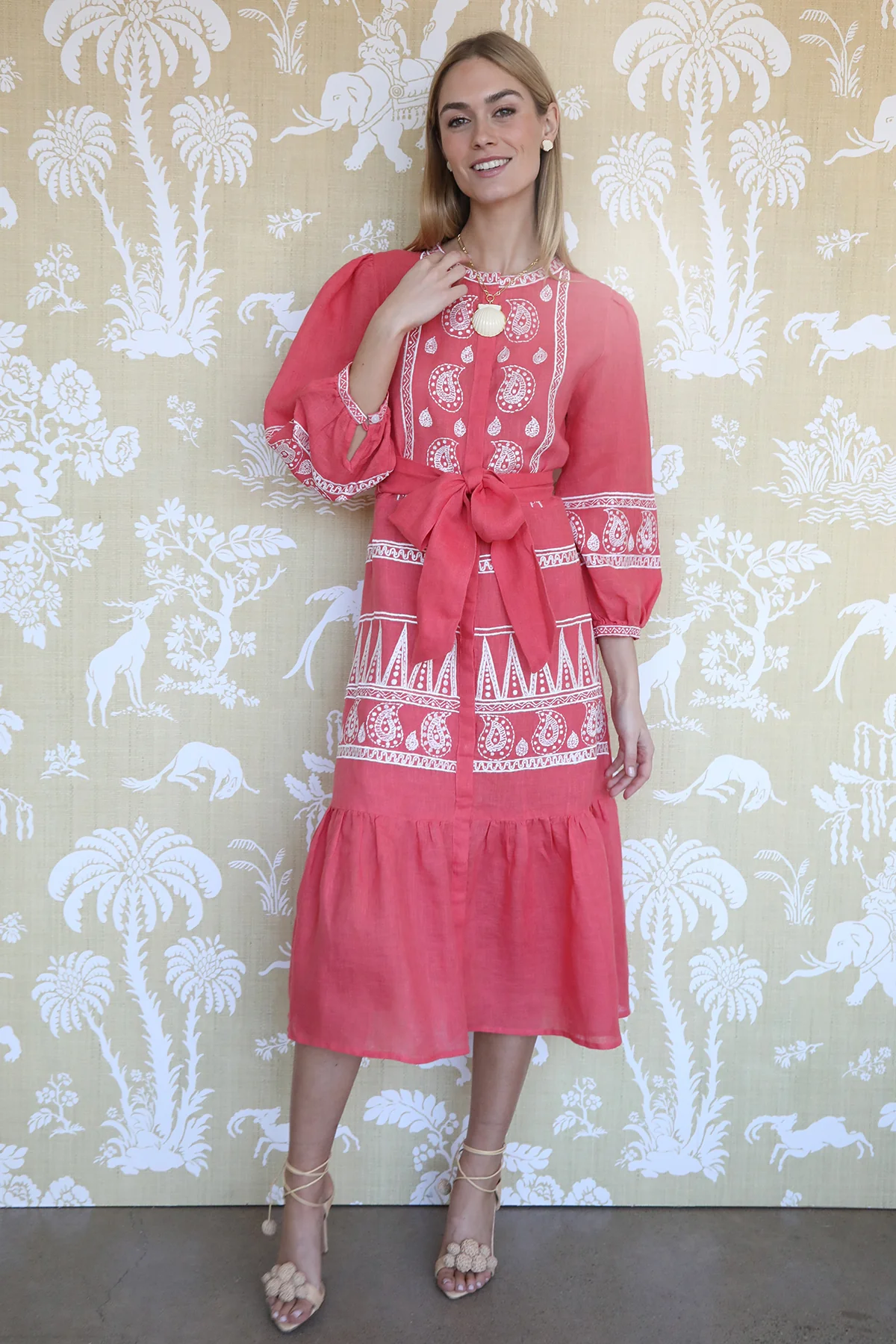 Nantucket Red India Dress - Image 5
