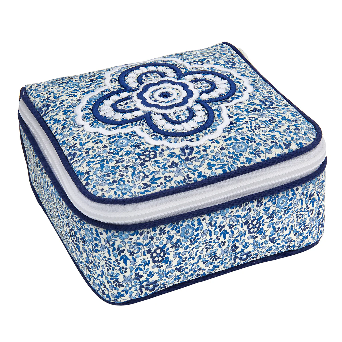 Navy Liberty Willow Jewelry Pouch - Image 3