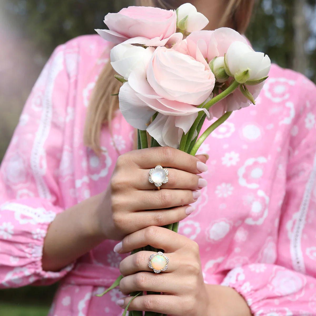 Diamond Blossom Ring - Image 2