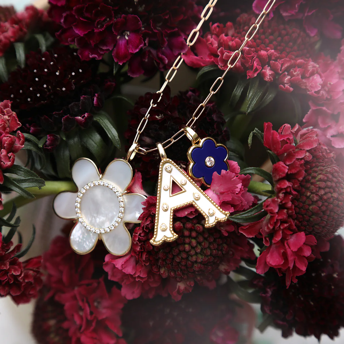 Petal Charm - Lapis - Image 2