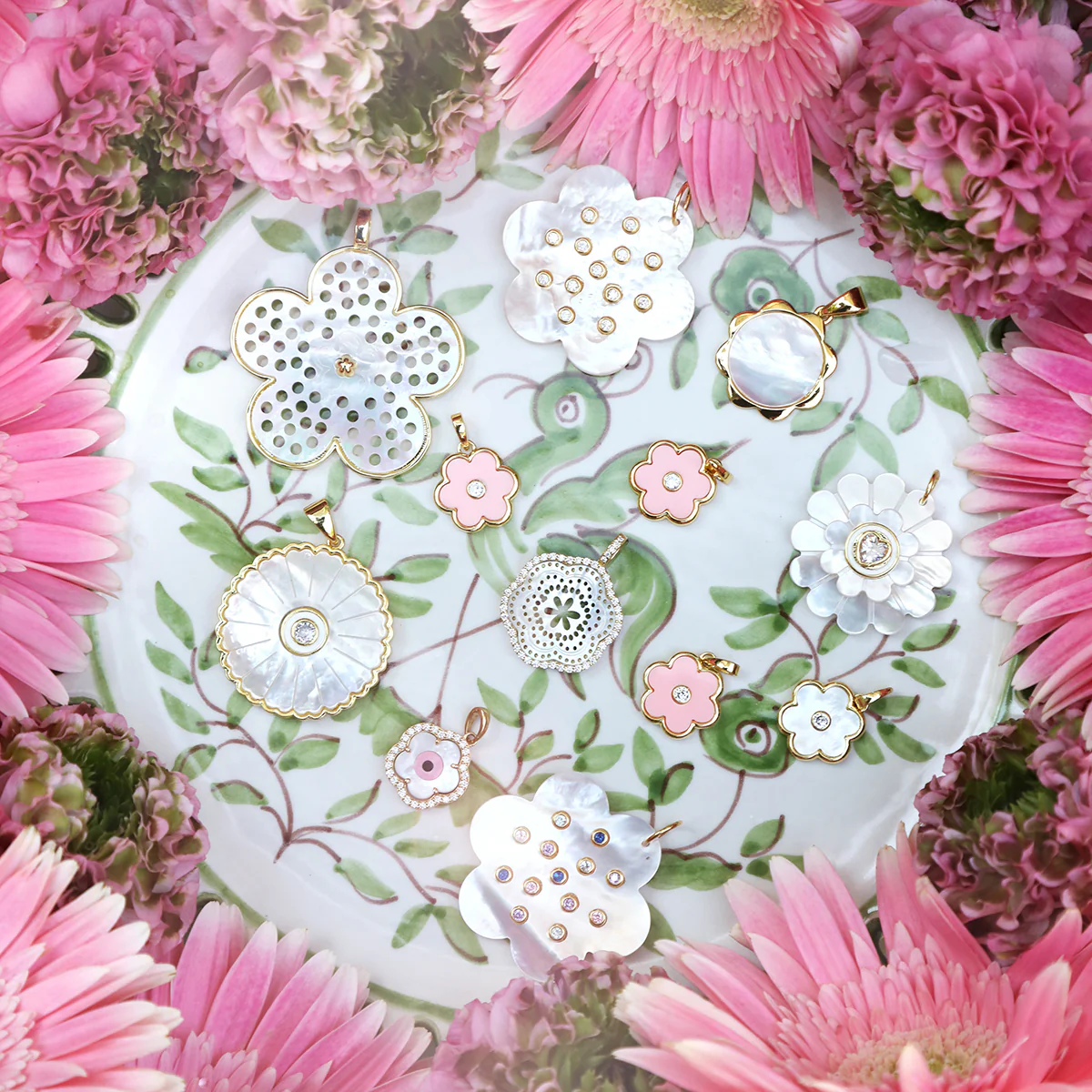 Petal Charm - Mother of Pearl - Image 3