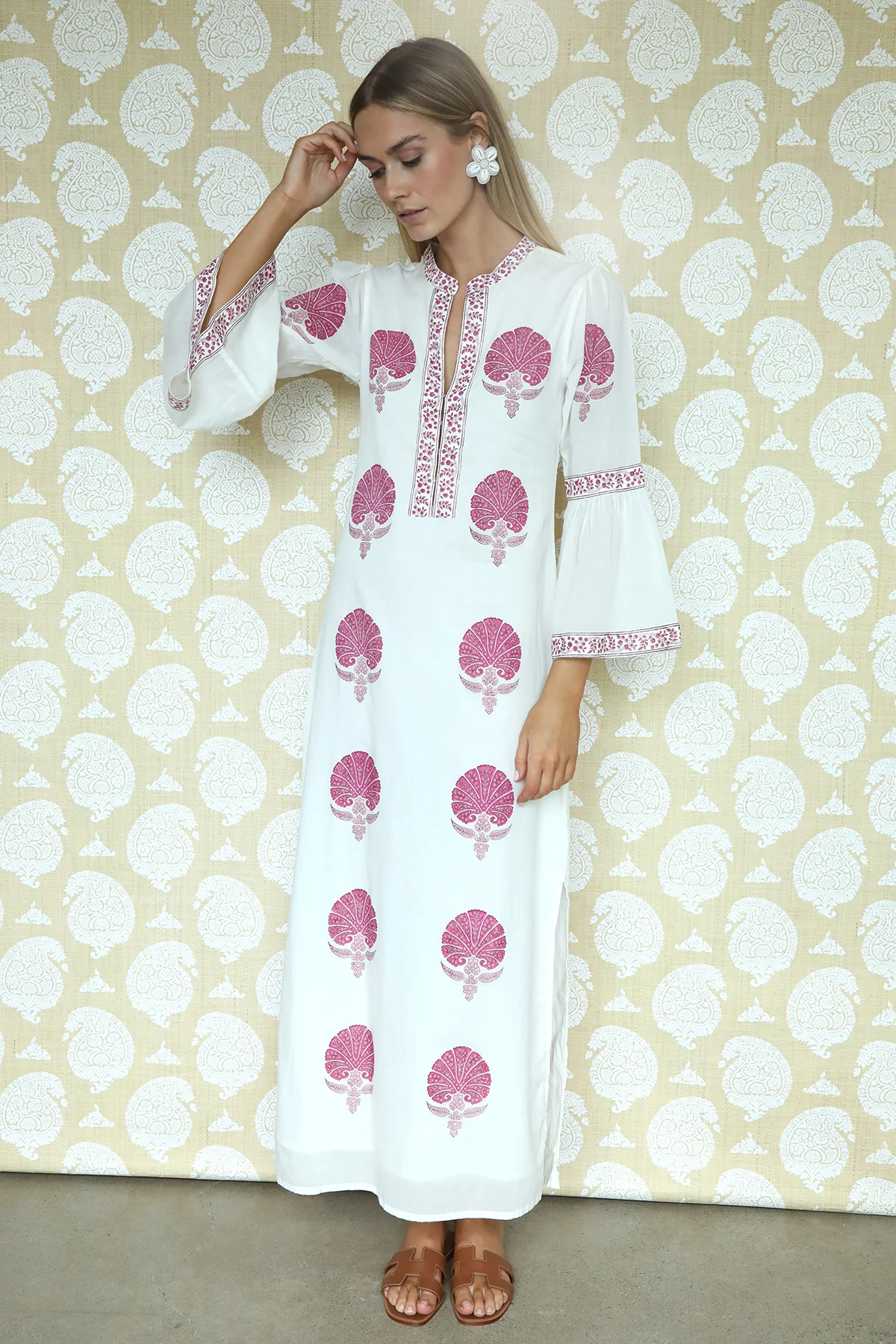 Pomegranate Medallion Kaftan - Image 4