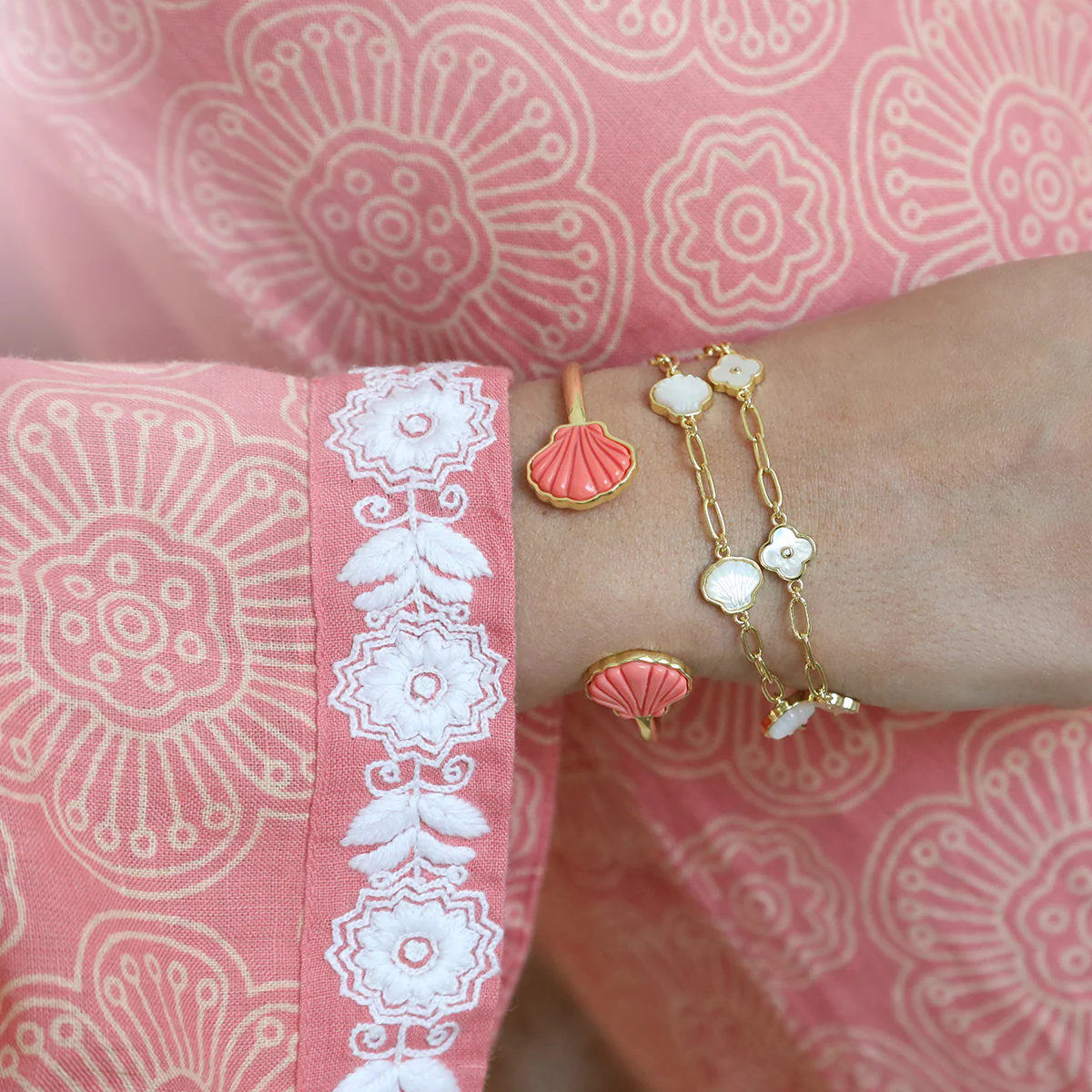 Sankaty Cuff Coral - Image 3