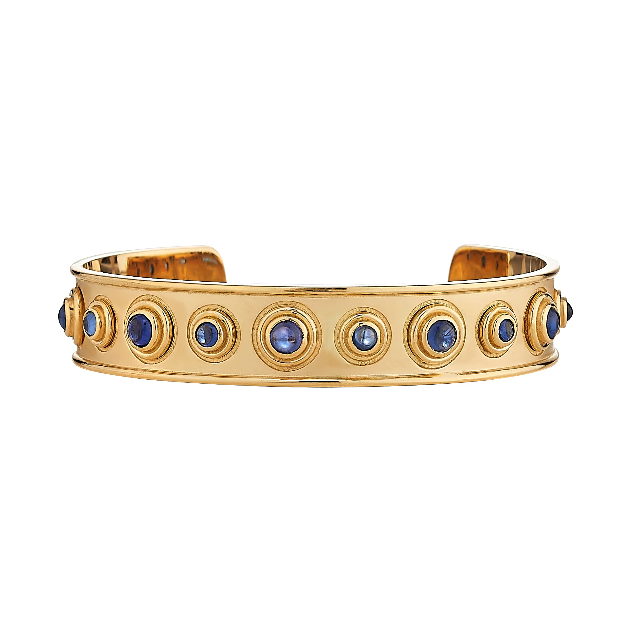 Sapphire Florentine Cuff