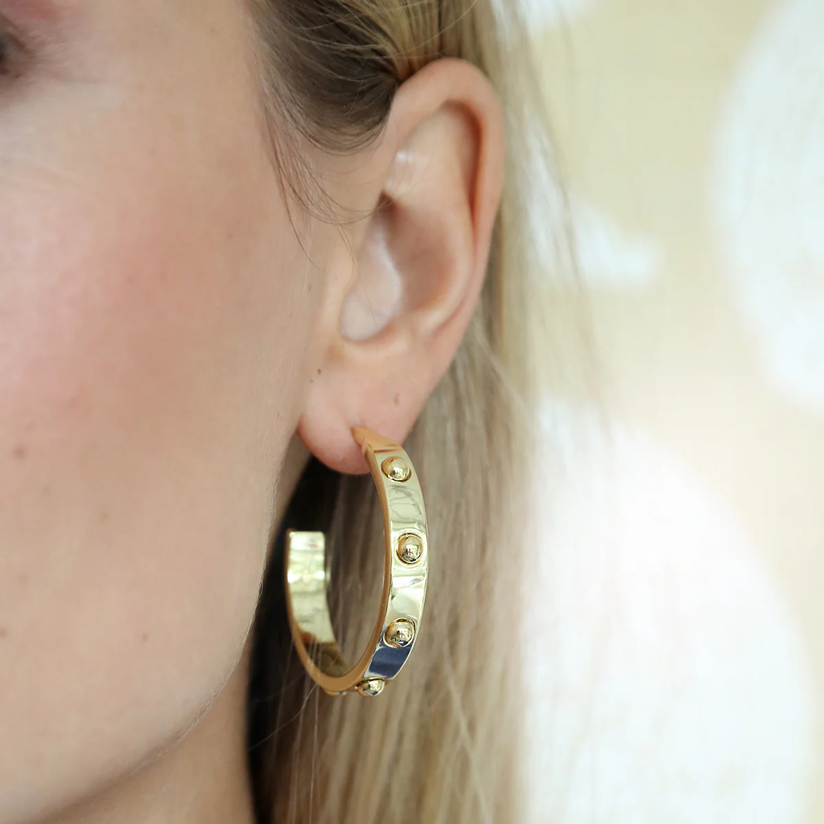 Stella Hoop - Gold - Image 2