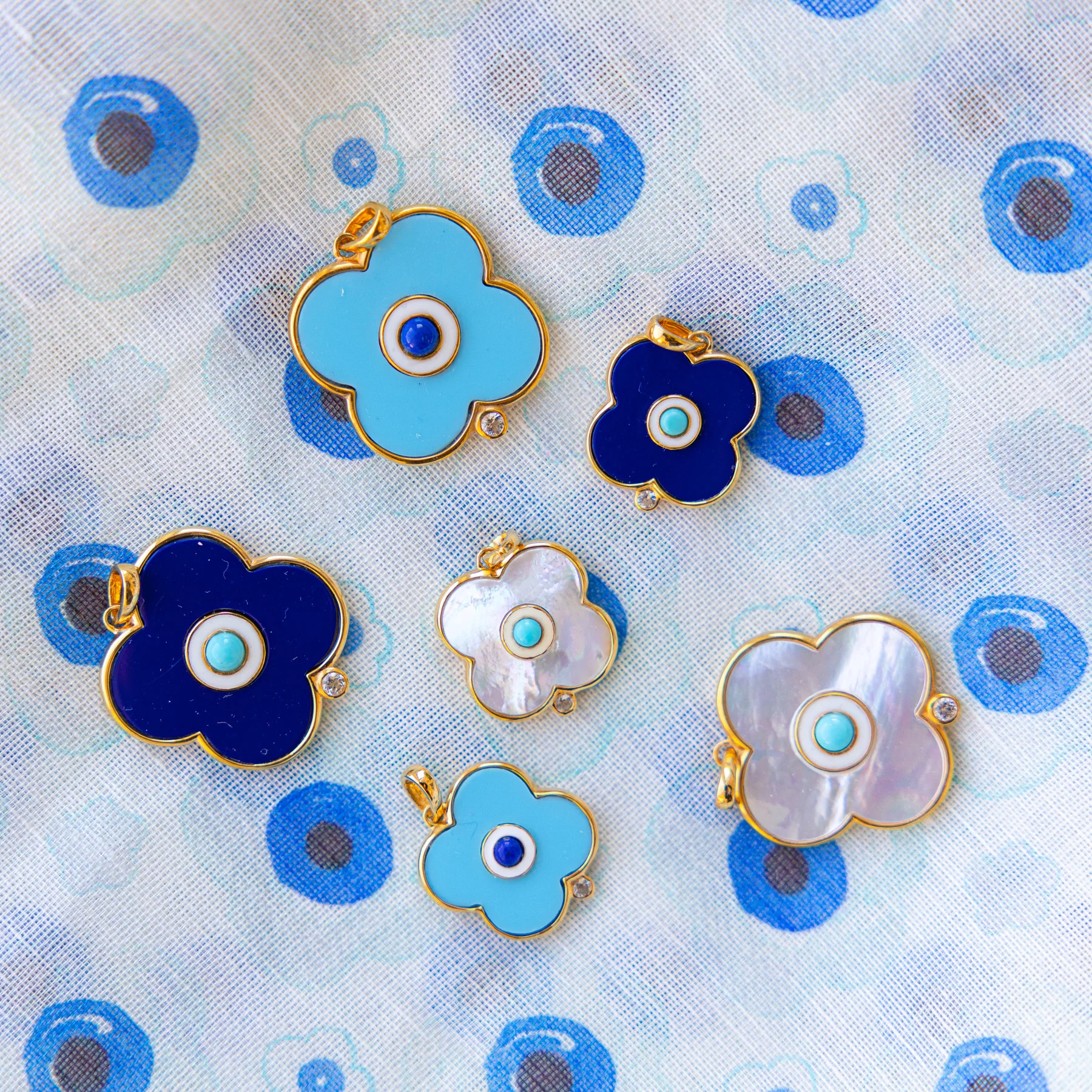 Turquoise Evil Eye Charm - Image 3