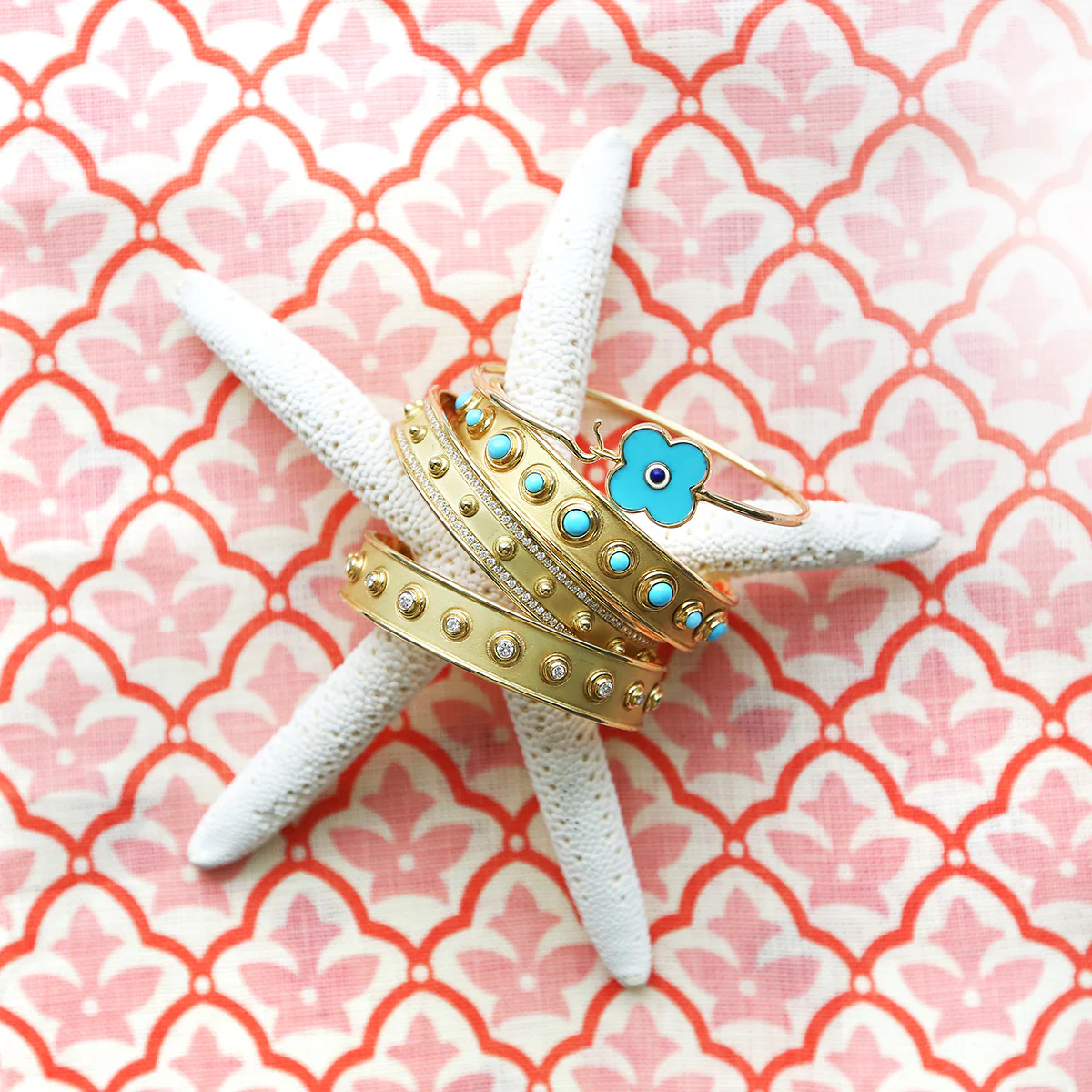 Turquoise Florentine Cuff - Image 3